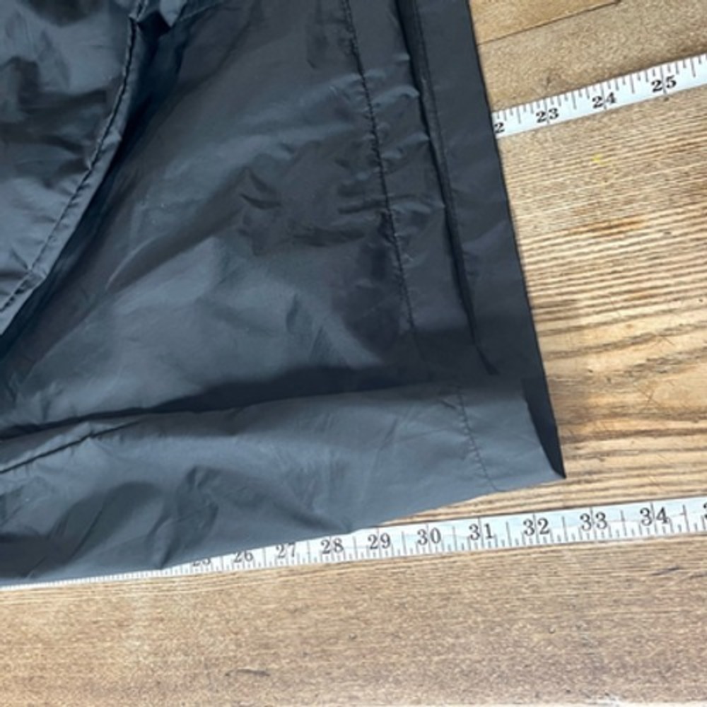 Nike Men's Windbreaker XL X Large‎ Jacket Full Zip Black & Yellow Street Y2K - Picture 5 of 7